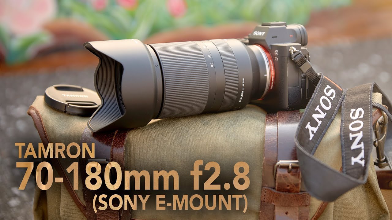 NEW Tamron 70-180mm f/2.8 Compact & Lightweight Zoom Lens for Sony