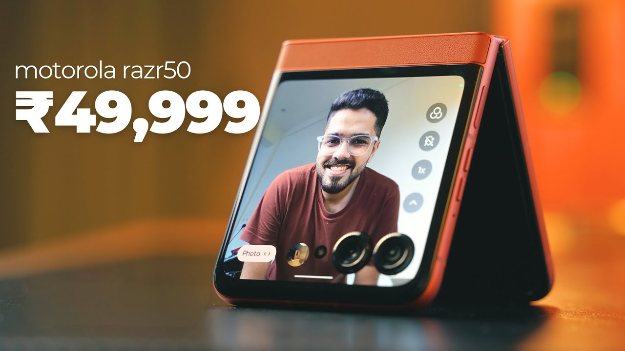 The Most Practical Flip Phone Under 50k! motorola razr50 - YouTube