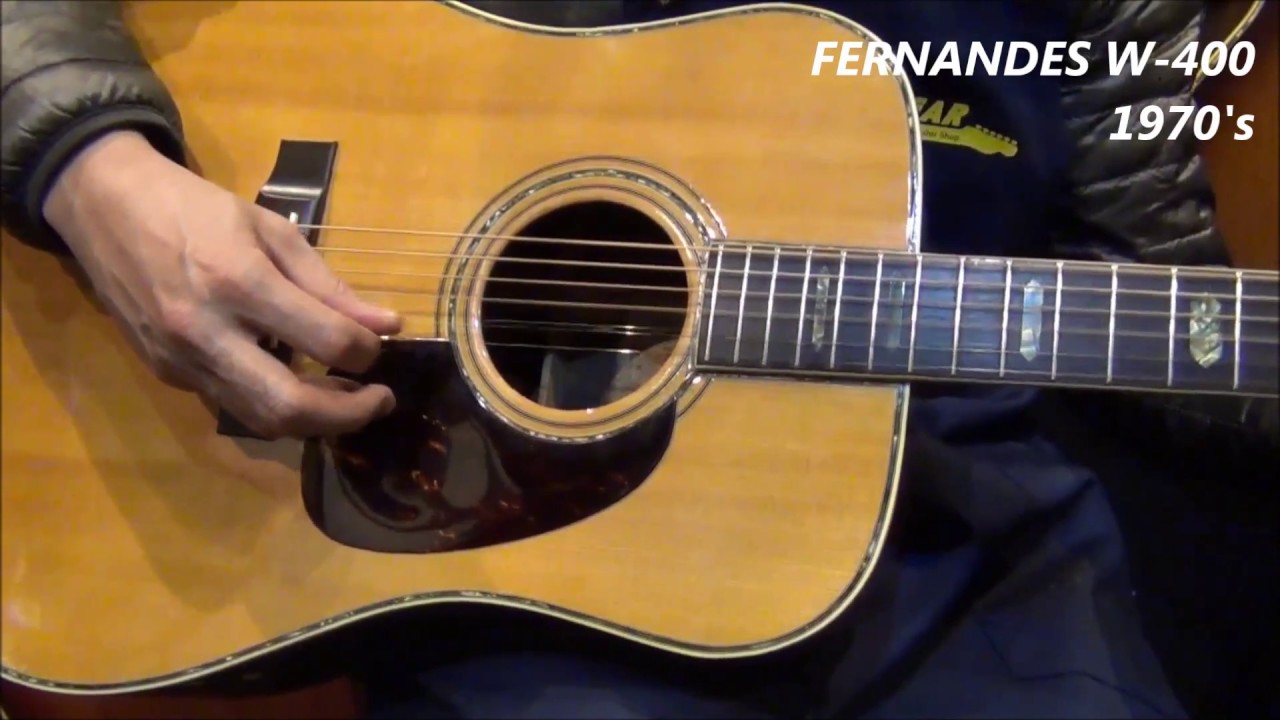 オットリーヤ動画】FERNANDES W-400 1970's - YouTube