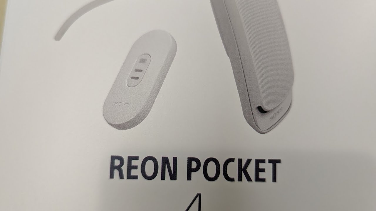 Sony REON pocket 4 + tag from Japan US unboxing - YouTube