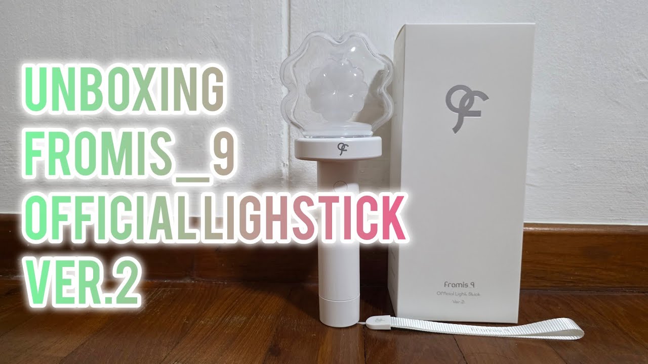 UNBOXING] fromis_9 Official Lighstick Ver.2 - YouTube