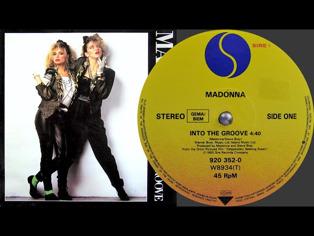 Madonna - Into The Groove - 12-inch Vinyl - AT33PTGii - YouTube