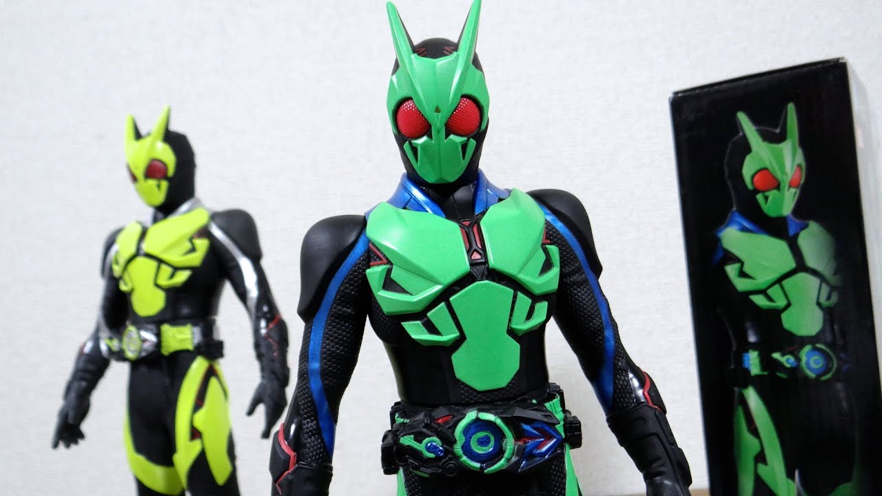 No black light needed! Fluorescent Color Version Kamen Rider Zero