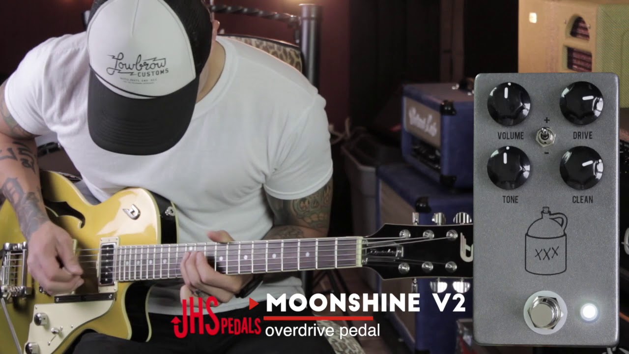 JHS Moonshine V2 - overdrive pedal demo by RJ Ronquillo - YouTube