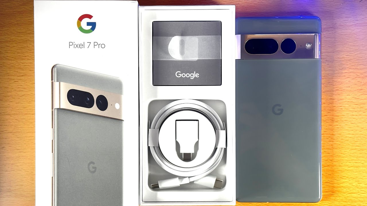 Hazel Google Pixel 7 Pro Unboxing! - YouTube