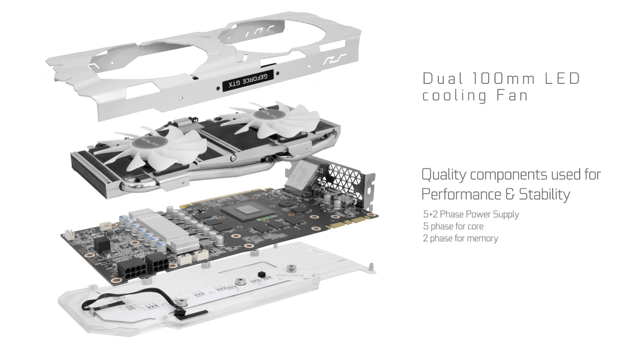 GK-GTX1080-E8GB/WHITE | 玄人志向 GALAKURO NVIDIA GEFORCE GTX 1080