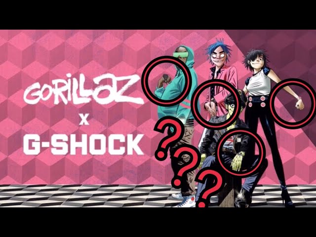 ゴリラズ x G-Shock コラボ 予想モデル | G-Shock x Gorillaz