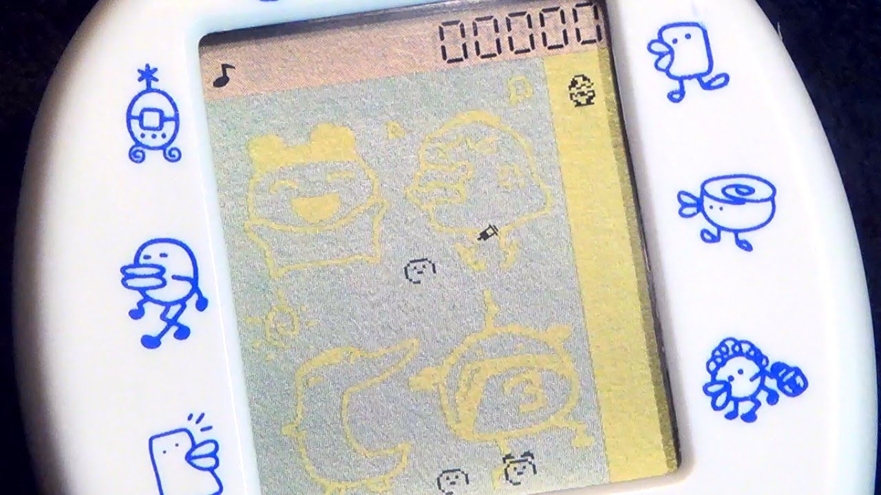 レトロ 電子ゲーム】マメゲームで発見！ たまごっち バンダイ 連鎖