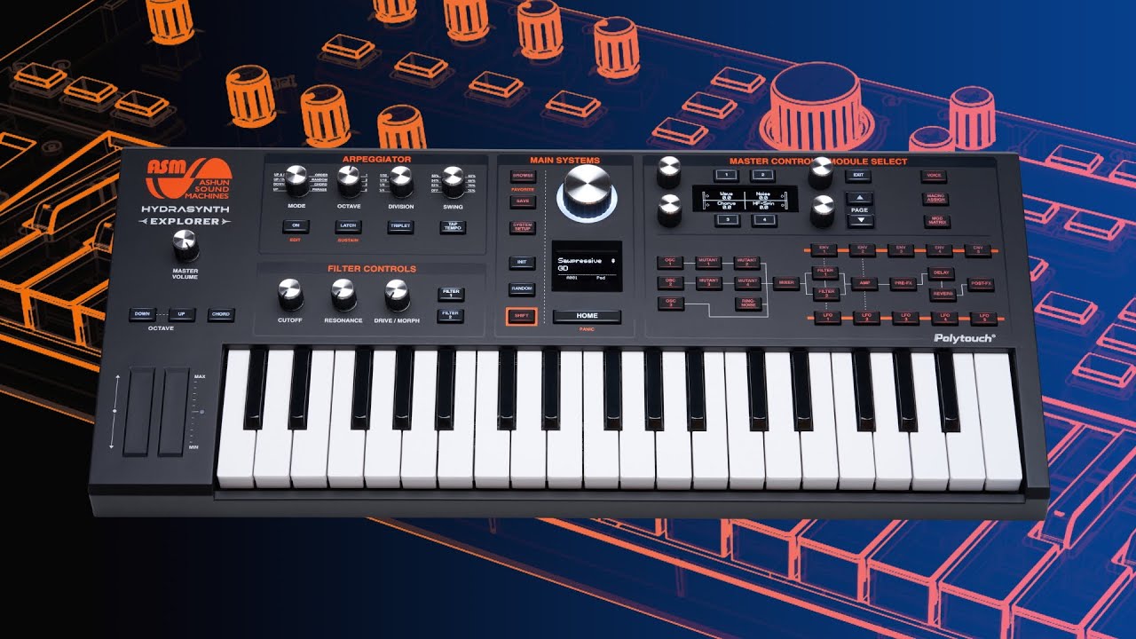Ashun Sound Machines Hydrasynth Explorer｜ミュージックランドKEY