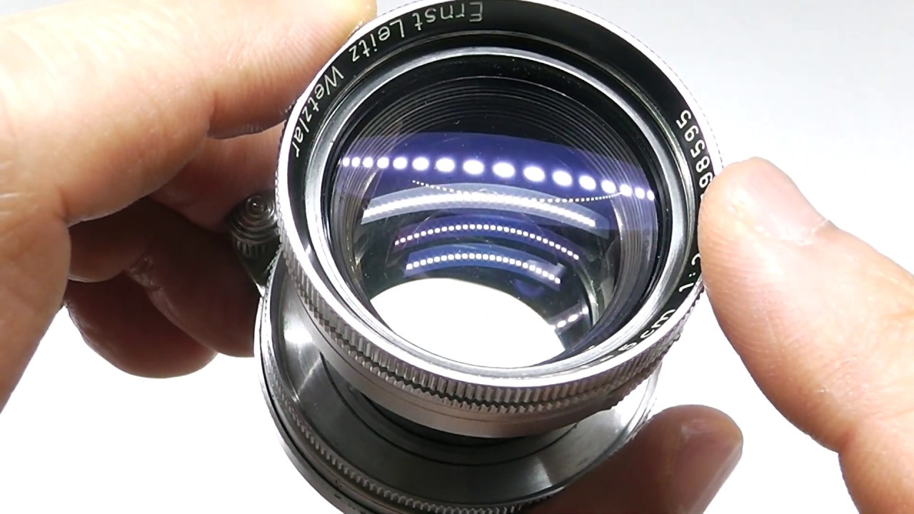 LEICA ライカ Summitar ズミタール 50mm F2 L コーティング 丸絞り