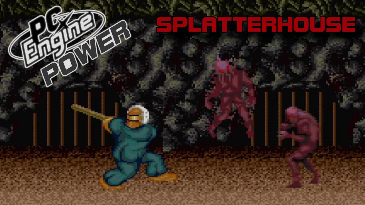 Splatterhouse (スプラッターハウス) - PC Engine Power 131 - YouTube