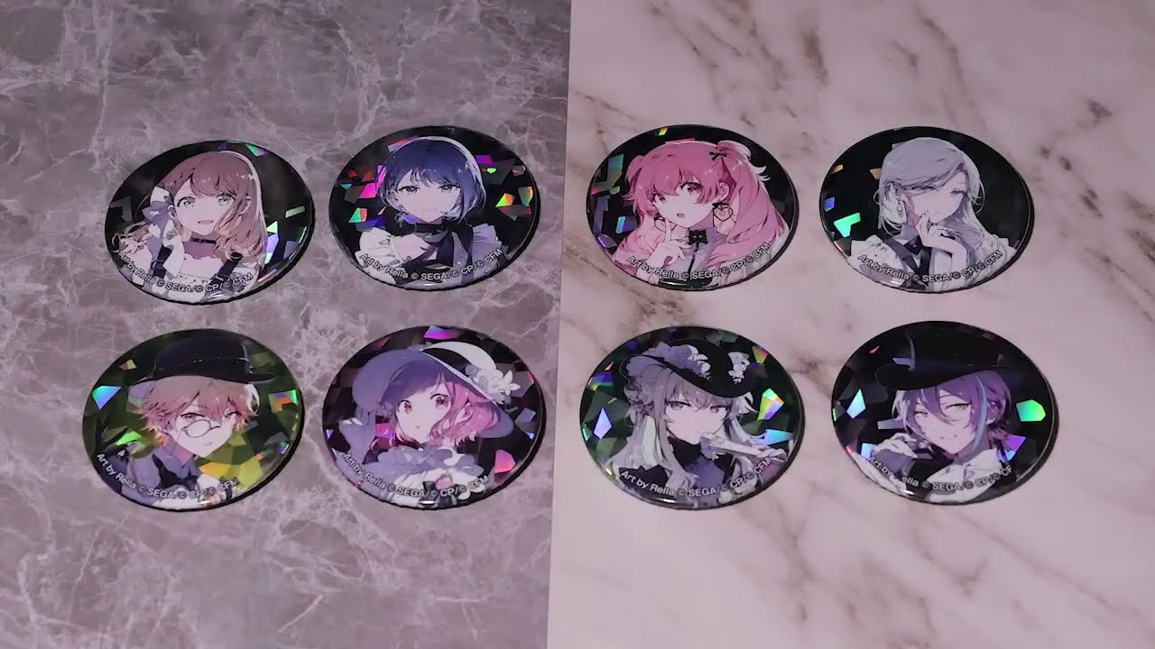 プロセカ 奏 宝石箱 缶バッジ プロセカ 『セカイの宝石箱』 缶バッジ