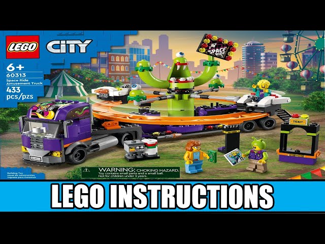 LEGO Instructions | City | 60313 | Space Ride Amusement Truck