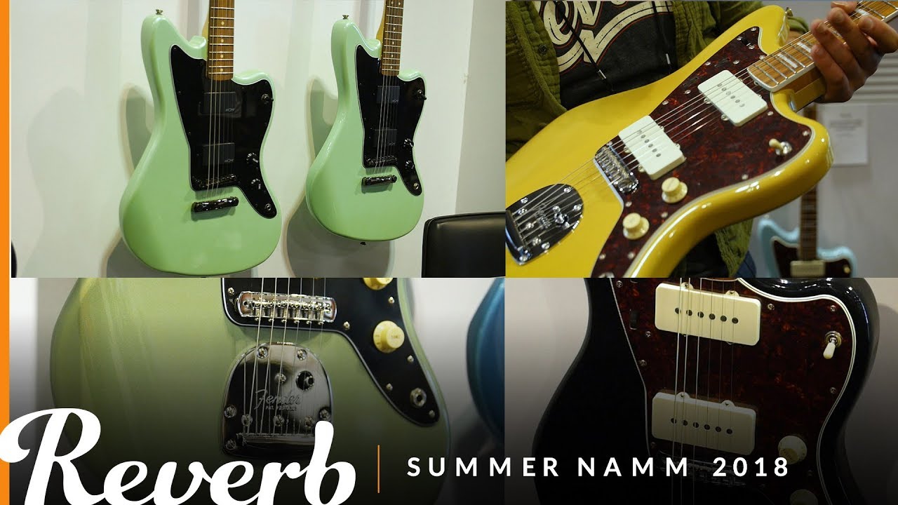 Fender Offset Guitar Madness | Reverb at Summer NAMM 2018 - YouTube