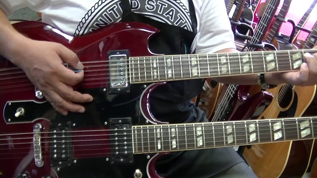 Fernandes FSG-120W 希少 石ロゴWネック！ - YouTube
