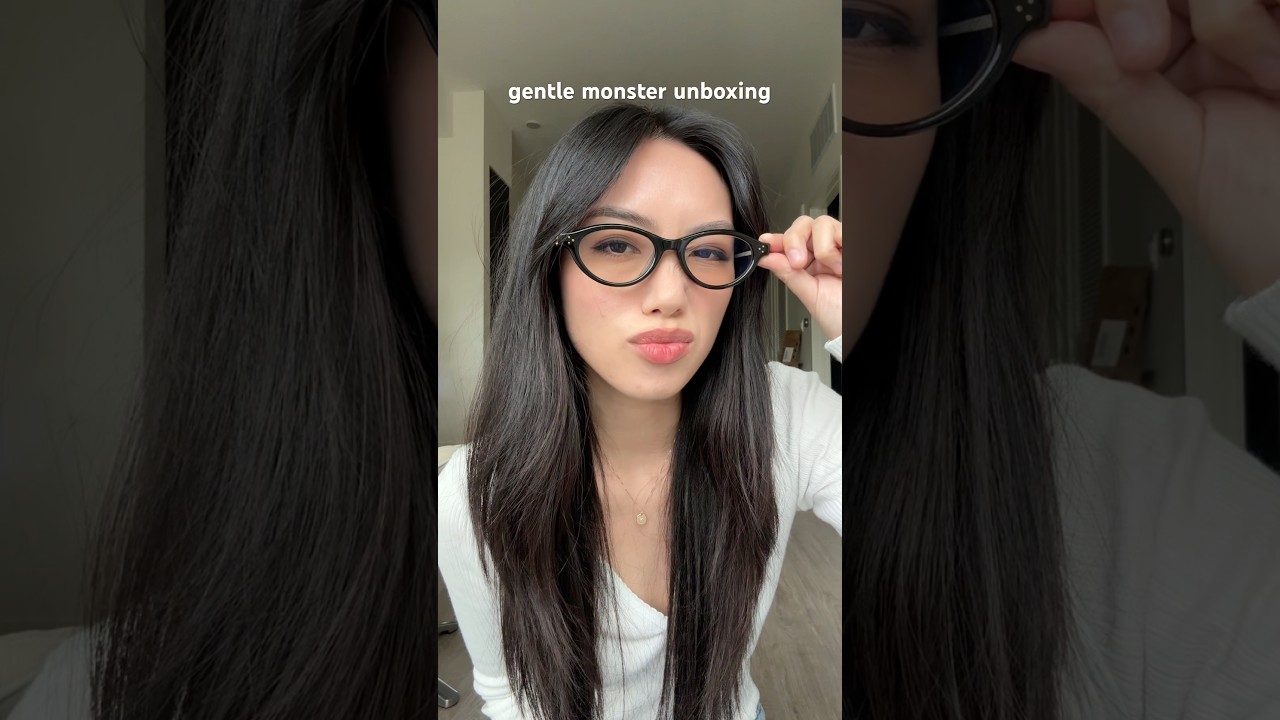 got the gentle monster lad 01 (light adaptive) glasses w/ my