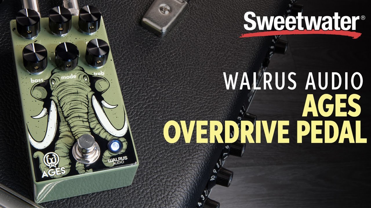 Walrus Audio Ages Overdrive Pedal Demo - YouTube