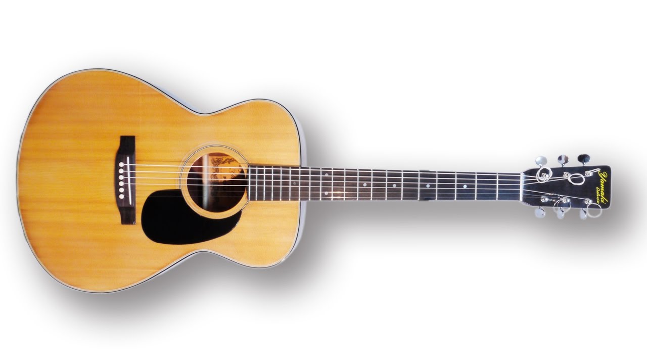 YAMAKI Delux Folk No,13 70's model Sound Sample - YouTube