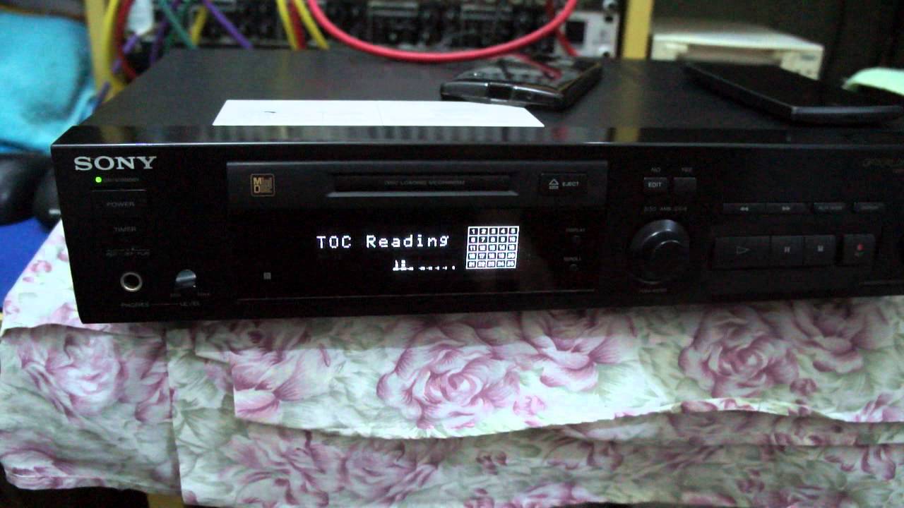 Sony MD - MDS 302 - YouTube