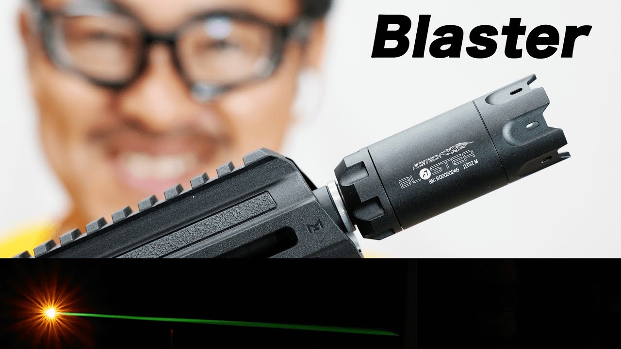 ACETECH Blaster マズルフラッシュ（発射炎）& トレーサー M4電動ガン