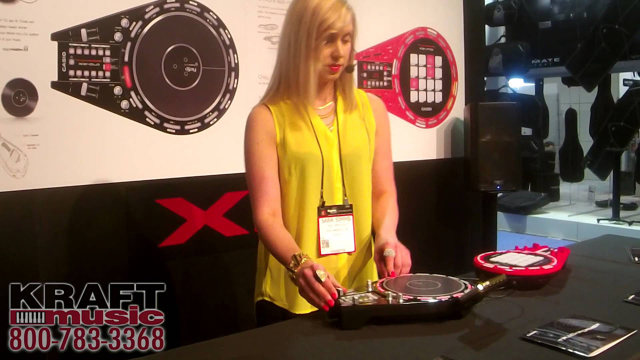 Kraft Music - Casio Trackformer XW PD1 and XW DJ1 with Sara Simms