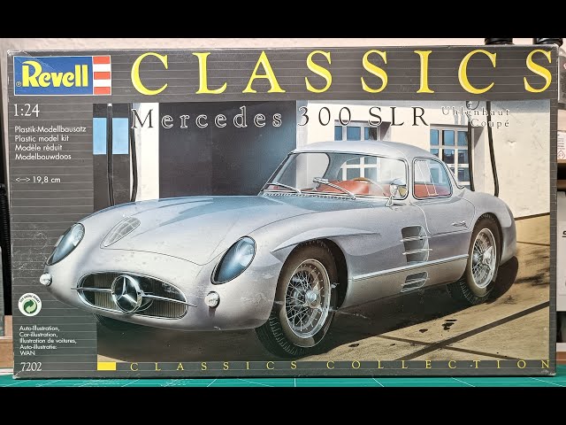 UNBOXING - MERCEDES 300 SLR UHLENHAUT COUPÉ BY REVELL - YouTube