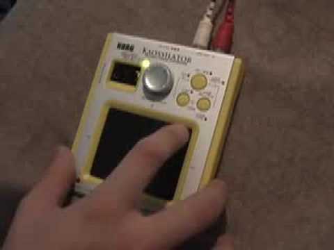 コルグ KO-1/Kaossilatorのデモムービーです。 - YouTube