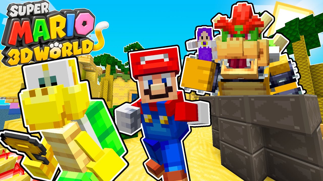 Minecraft Super Mario 3D World | BOWSER STRIKES AGAIN! [257] - YouTube