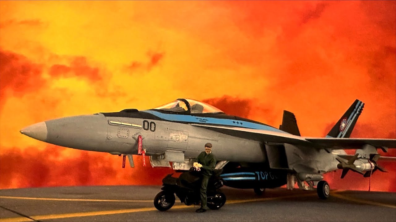 飛行機模型]ハセガワ 1/72 F/A-18Eトップガンマーヴェリック