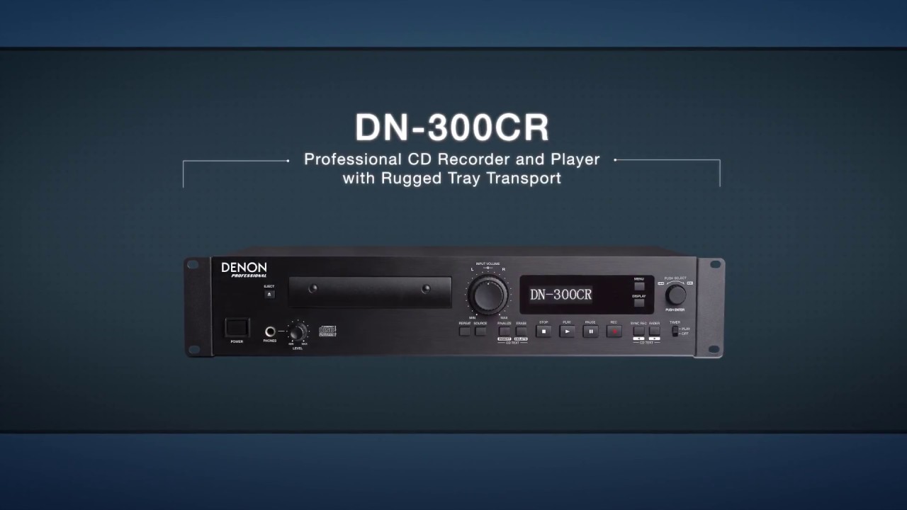 Denon Professional - DN-300CR