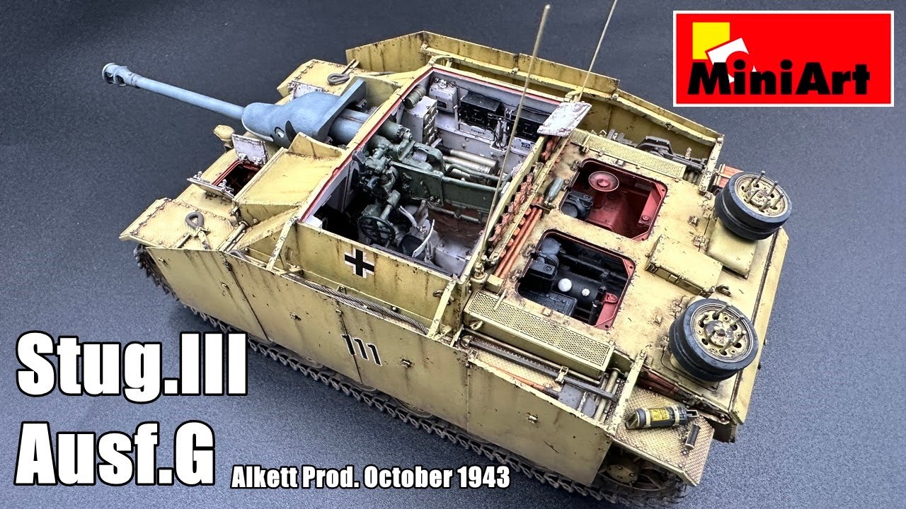 Full build]Miniart1/35 Stug.III ausf.G Alkett prod. october 1943