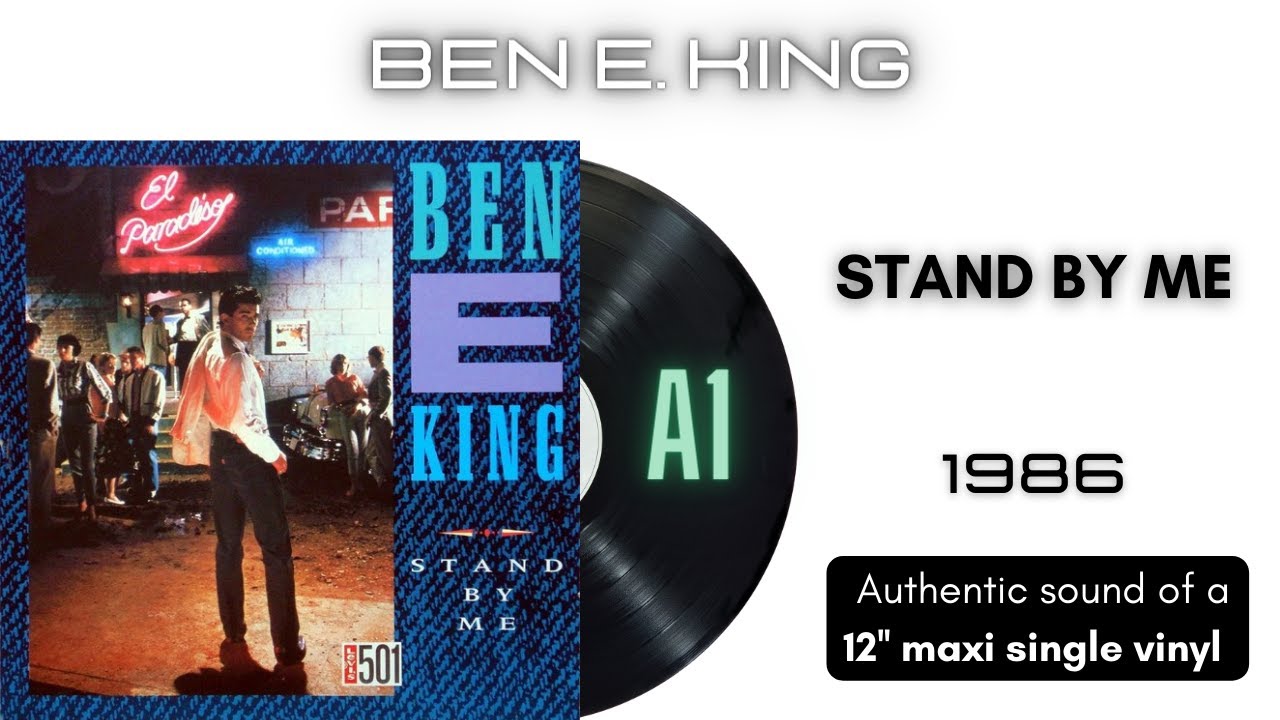 👉📀Ben E. King - Stand By Me (1986 Rare 12'' Maxi Single) Vinyl