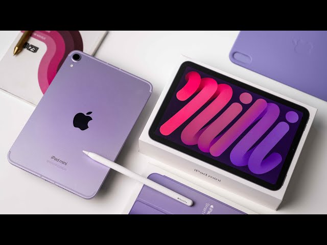 Apple iPad mini 第7世代 パープル本体 充電器 箱 Apple iPad mini 第7