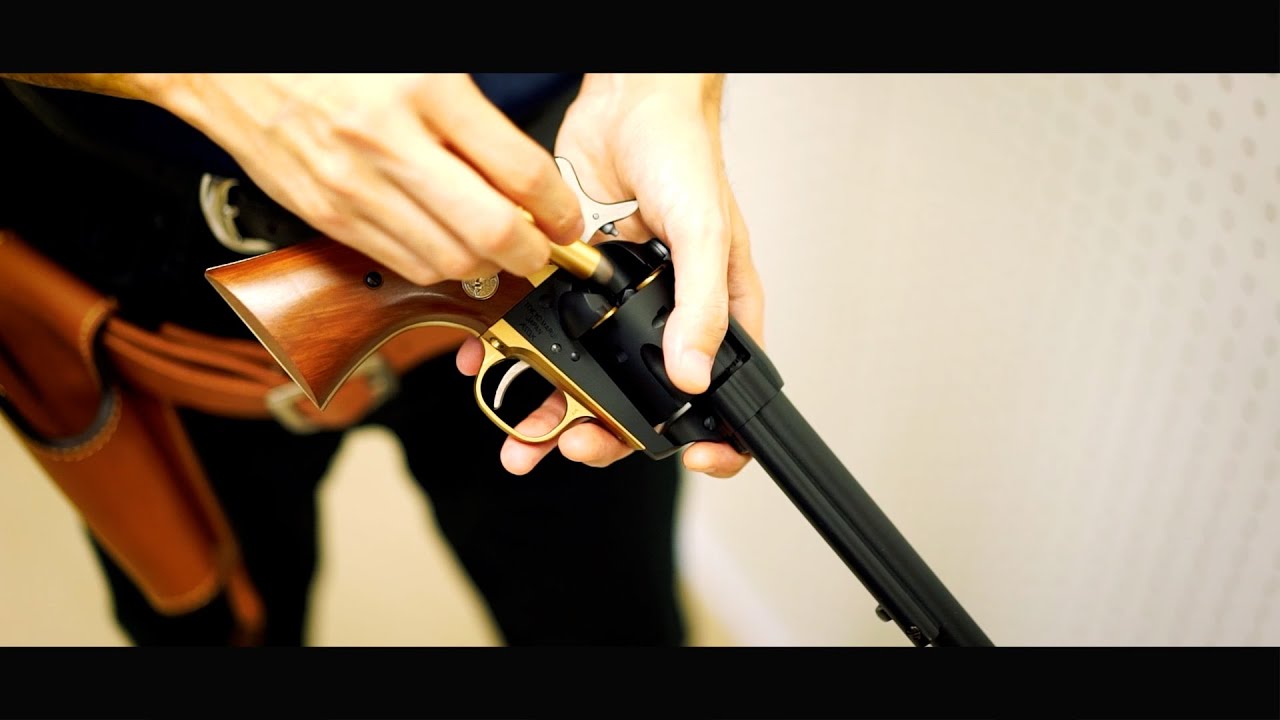 対象年令10才以上】エアーリボルバー『SAA.45 キャバルリー 7 1/2