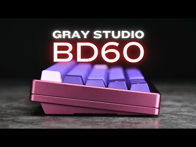 The Magic of Keyboard Building! BD60 Gray Studio - YouTube