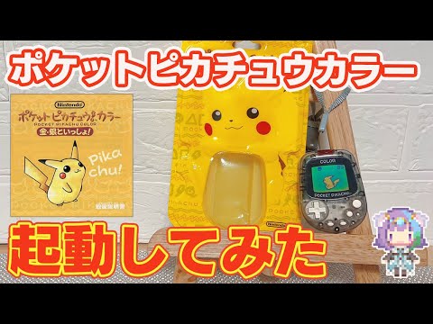 開封動画】ポケモンGOの先駆け？万歩計もついてる『ポケットピカチュウ