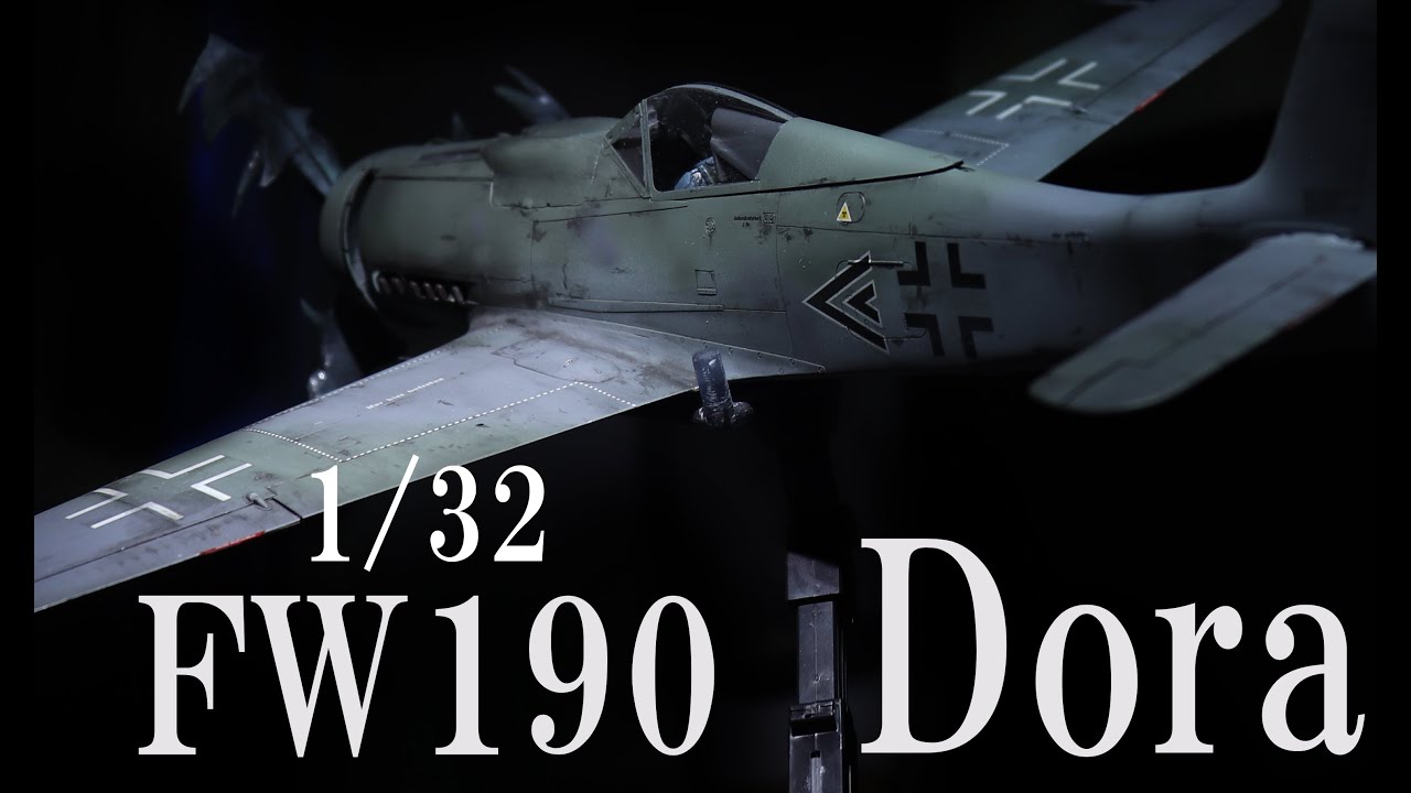 Scale Model】Hasegawa Fw190 D-9 1/32 - Full build - YouTube
