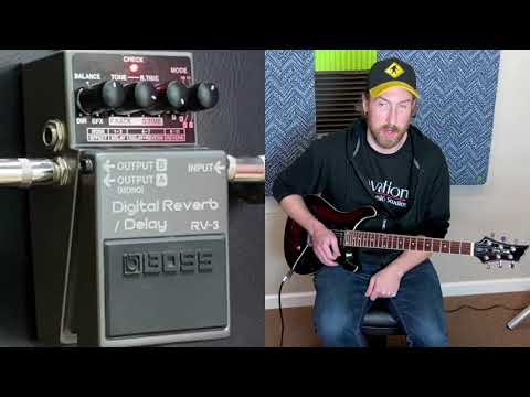 Boss RV-3 Digital Reverb/Delay - YouTube