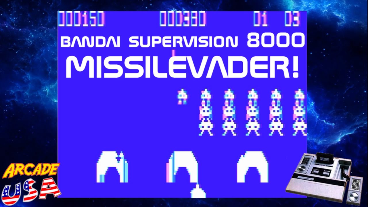 Bandai SuperVision 8000 MissileVader! - YouTube