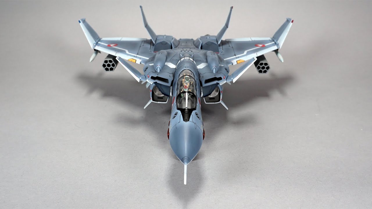 Arcadia Premium Finish 1/60 Scale VF-0D Shin Type Review - YouTube