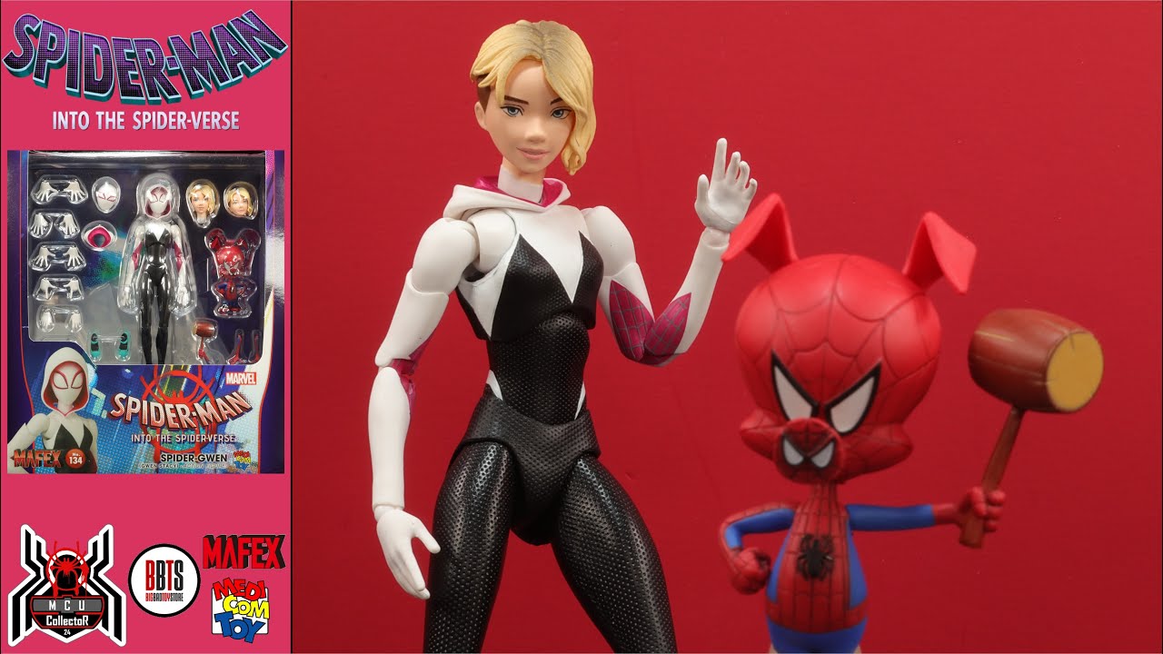 Mafex SPIDER-GWEN STACY & Spider-Ham Spider-Man Into the Spider
