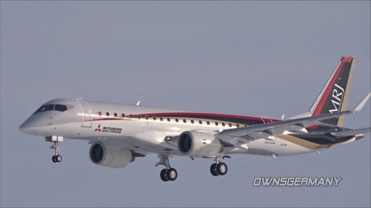 Mitsubishi MRJ-90 Missed Approach During a Test Flight JA21MJ