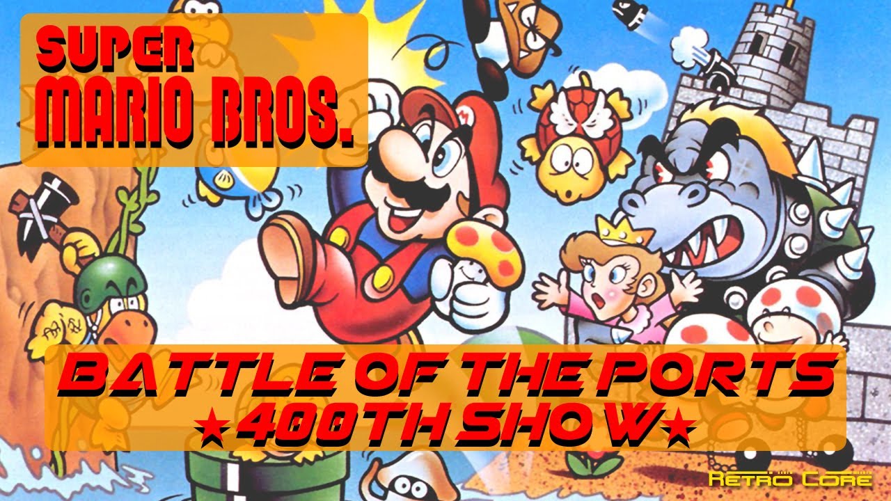 Battle of the Ports - Super Mario Bros. (スーパーマリオブラザーズ