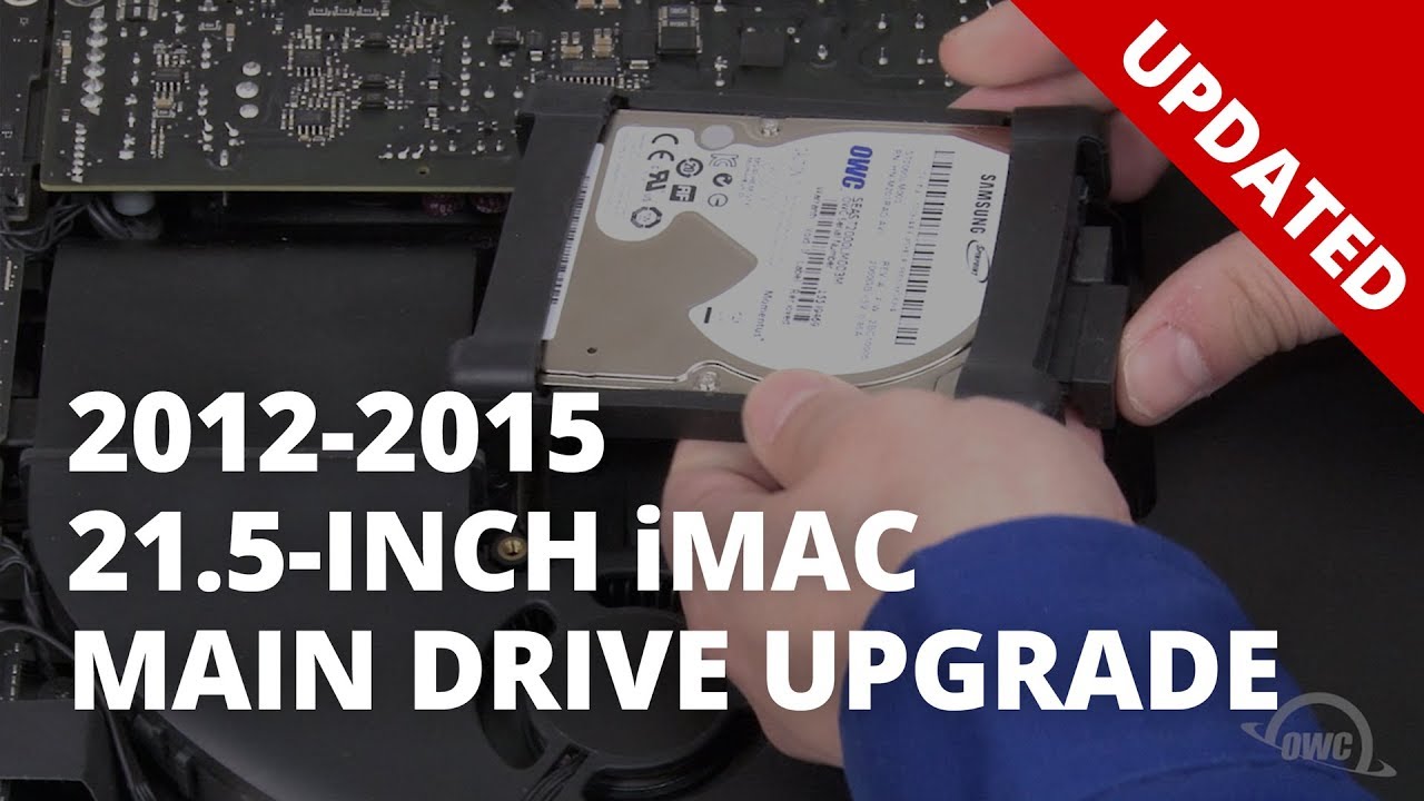 How to Upgrade/Replace the Main Drive in a 21.5-inch iMac (Late