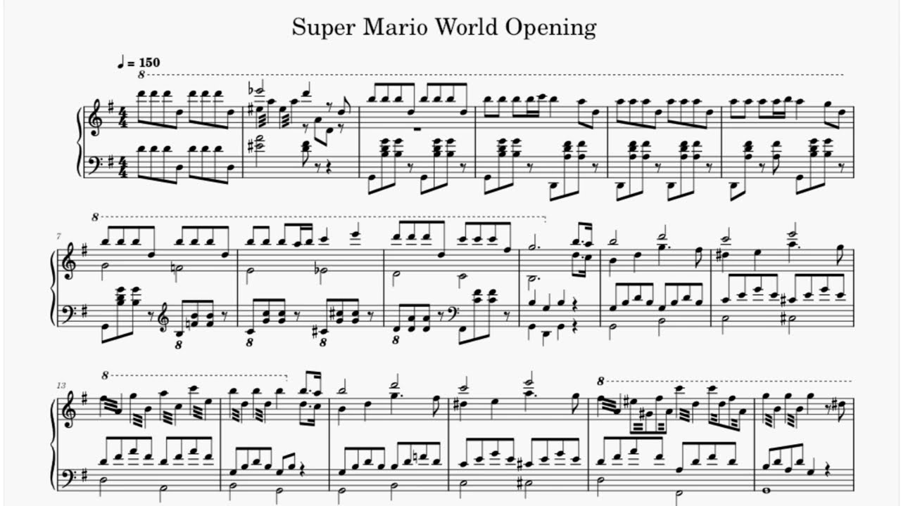 スーパーマリオワールド 全曲集 エレクトーン 楽譜 SUPER MARIO