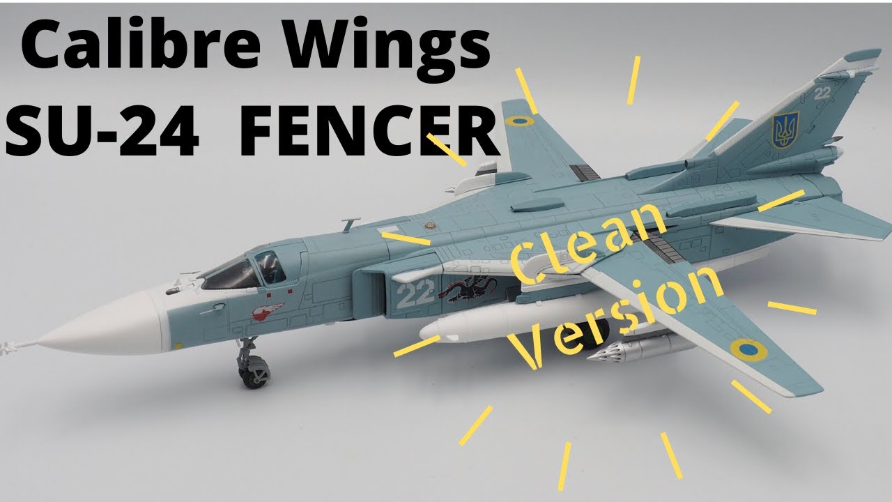 CALIBRE WINGS 1/72 SU 24M White 22 WAVE 2 FENCER CA722403 Die-Cast