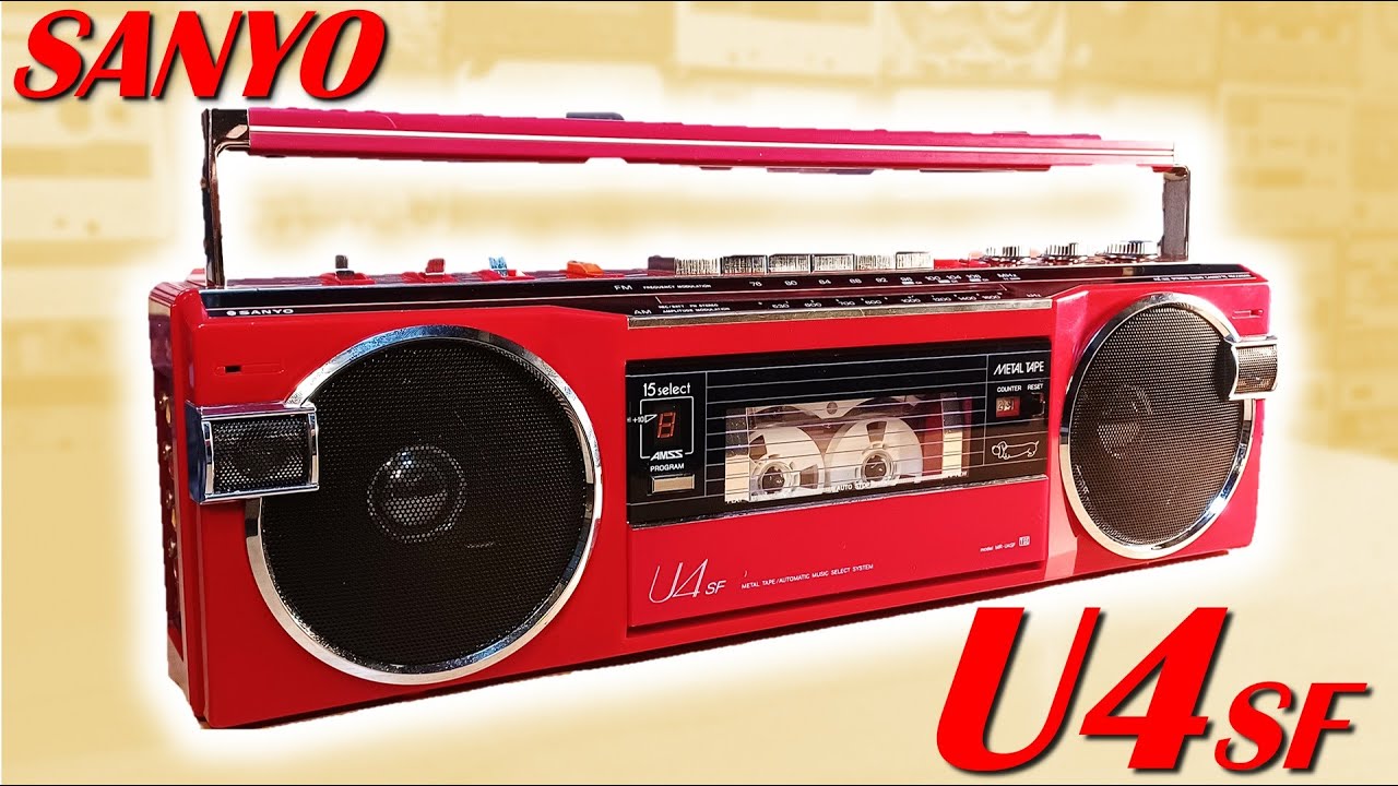 SANYO 三洋電機 MR-VS1 キャリング ミニコンポ ラジカセレ ジャンク