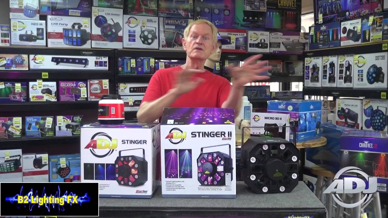 ADJ STINGER II - YouTube