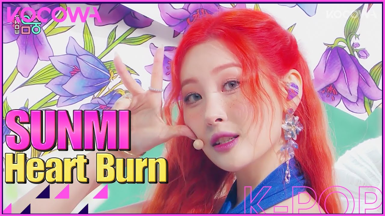 SUNMI - Heart Burn (열이 올라요) l Show! Music Core Ep 770 [ENG