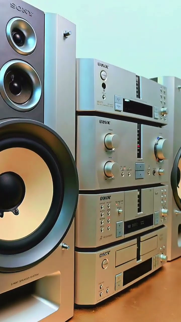Sony md717 hifi audio full cd and md made in japan #hiend #pioneer